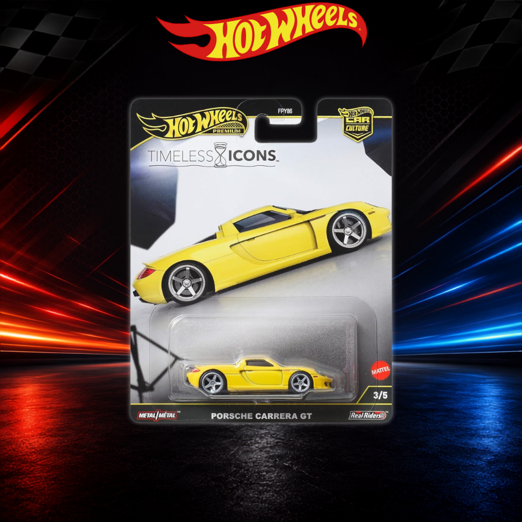 Hot Wheels Premium Car Culture Timeless Icons Porsche Carrera GT