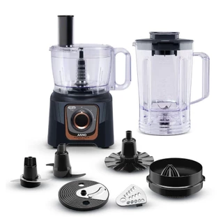 Multiprocessador Arno MP72 Preto 24 Funções 700W 110V em Oferta na Shopee