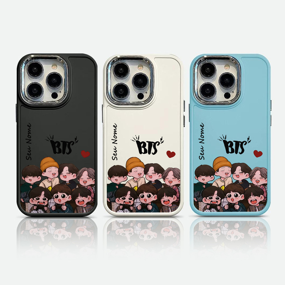 Capinha Personalizada BTS Bangtan Boys Sonyeondan Anime Para IPhone 11 