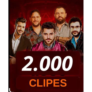 pendrive com vídeo clipes mais de 2000 Músicas atualizados 2025