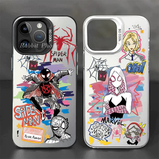 Capinha Capa de Anti queda fosco Padrão do Homem-Aranha Aplica-se a Samsung A04 A05 A12 A14 A15 A32 A35 A52 A55 A72