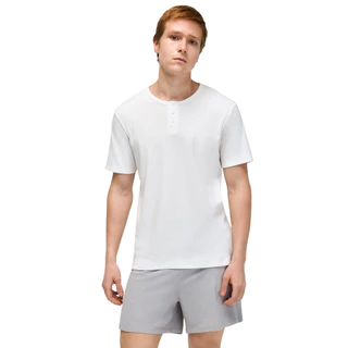 Pijama Masculino Curto Gola Portuguesa Hering - Algodão em Oferta na Shopee