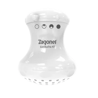 Ducha Gorducha 4 Temperaturas Branco Zagonel 5700W 220V em Oferta na Shopee