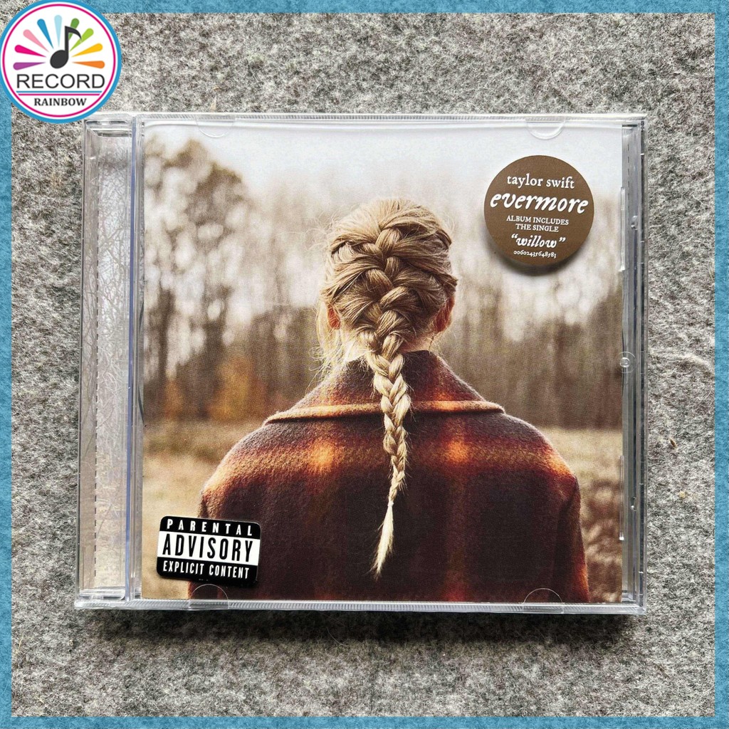 Taylor Swift　evermore　直筆サイン入りCD TAYLOR SWIFT - EVERMORE (SIGNED CD - CD AUTOGRAFADO)
