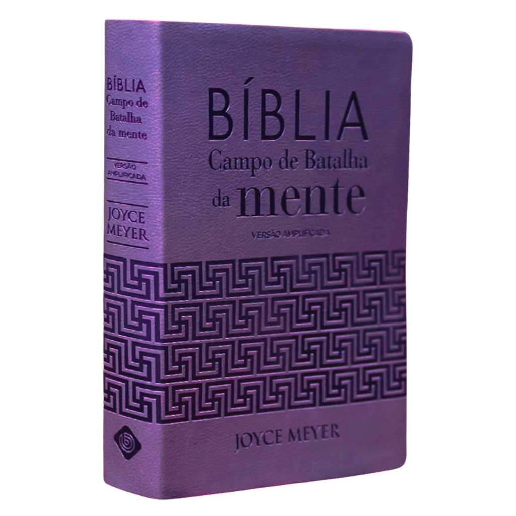 Bíblia de Estudo Campo de Batalha da Mente | Joyce Meyer | Lilás ...