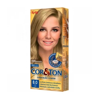 Cor E Ton 8.0 Louro Claro - em Oferta na Shopee