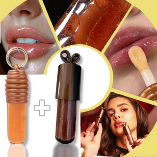Linda combinação|Gloss by Francny Ehke Gloss de Mel Edição Limitada + Esmalte labial com orelhinha de coelho em Oferta na Shopee