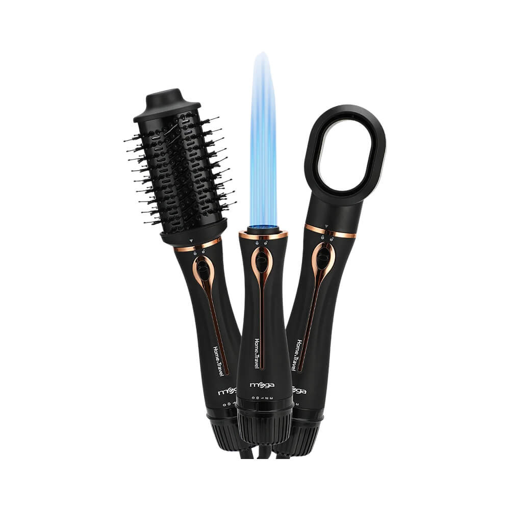 Escova Secadora e Secador Mega Home & Travel Bivolt | Shopee Brasil