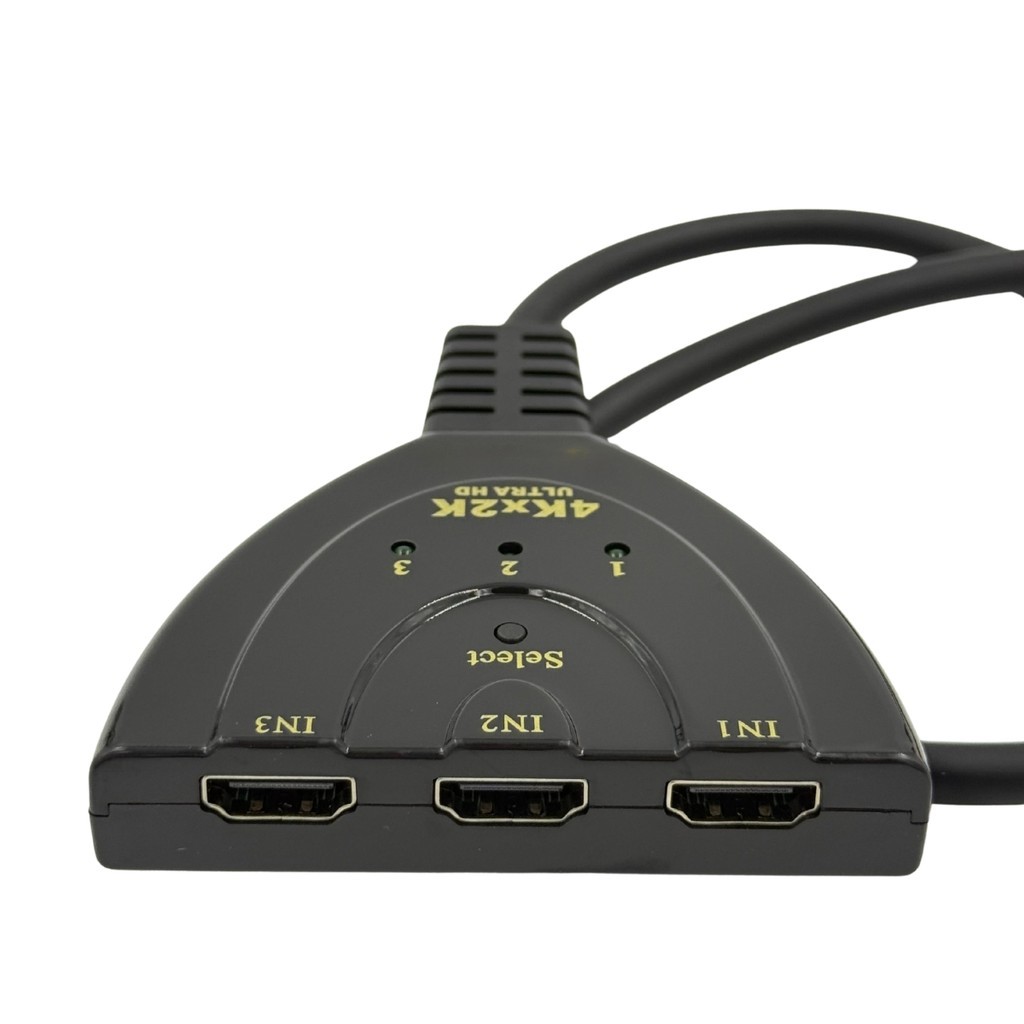 Hub Switch Hdmi 3x1 Extesor 3 Portas 4k 1080p Chaveador Note