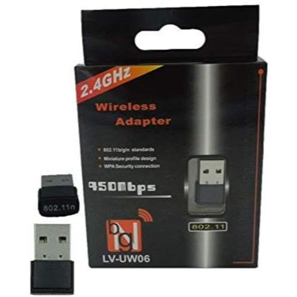 Adaptador Wifi 900mbps Ralink LV-UW06 1 UNIDADE Imperio Cor Preto