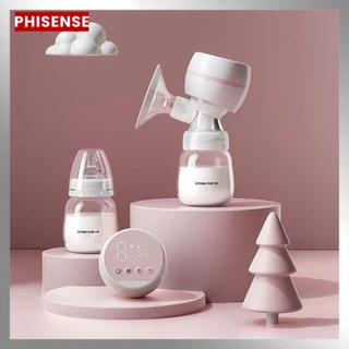 Bomba tira-leite elétrica Sem dor Alta potencia de sucção integrada Silenciosa Massageador Portátil Amamentação em Oferta na Shopee