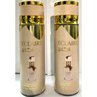 Body splash árabe Fragrance mist brume parfumée 250ml