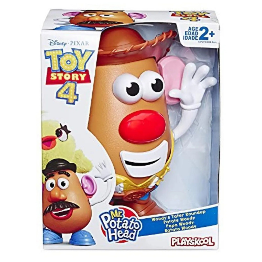 Toy Story Mr. Potato Head Batata Woody - Hasbro | Shopee Brasil