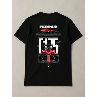 Camiseta Básica Masculina 100% Algodão Estampada Automotiva Gearhead Automotiva Formula 1 F1 F1-75