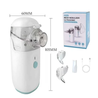 Inalador Atomizador Ultra-Sônico Portátil volume De Silencioso De Grau Médico Adequado Para Adultos/Crianças marisa em Oferta na Shopee