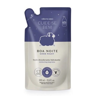 Refil Loção Desodorante Corporal Cuide-se Bem Boa Noite 350ml - O Boticario em Oferta na Shopee