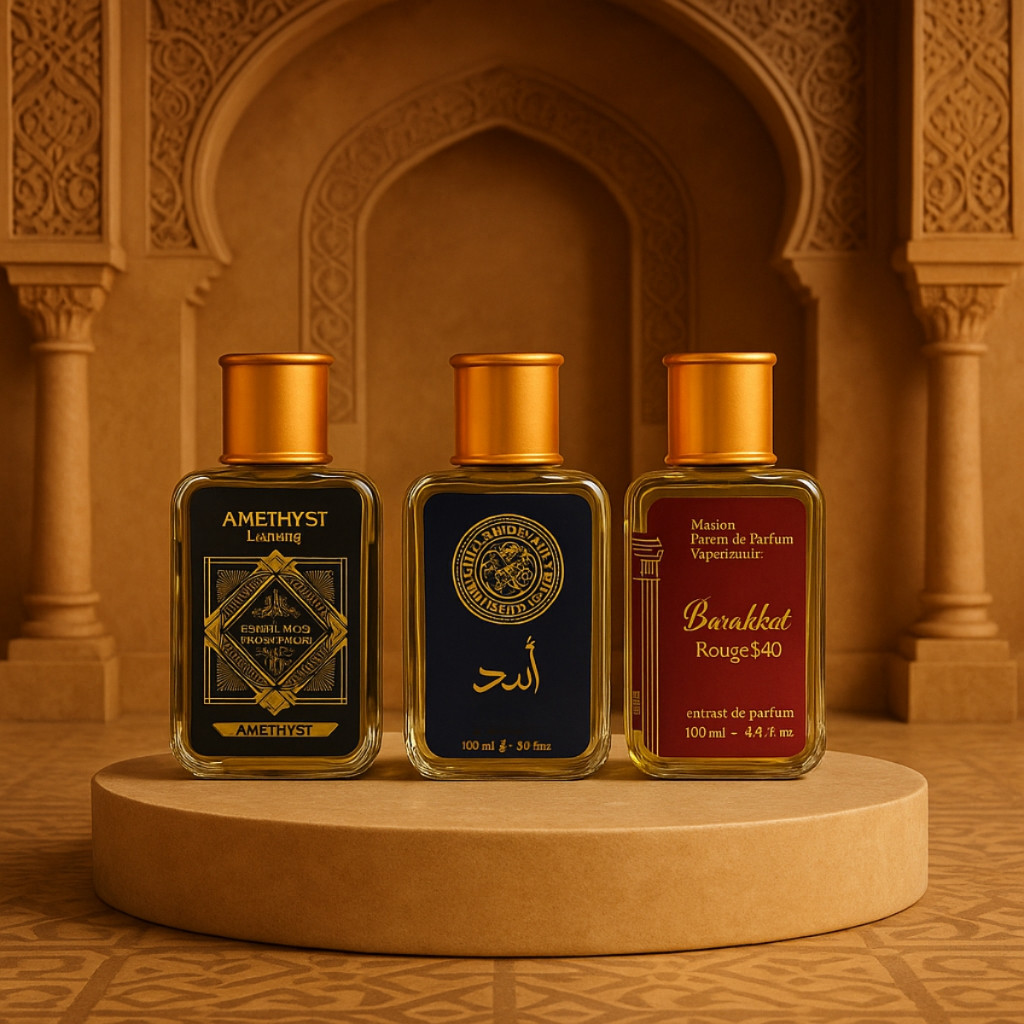 Kit Com 3 Perfumes Árabes 100ml Masculino Amadeirado | Shopee Brasil