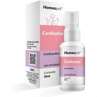 Homeopet para Cães e Gatos Cardioplus 30mL em Oferta na Shopee