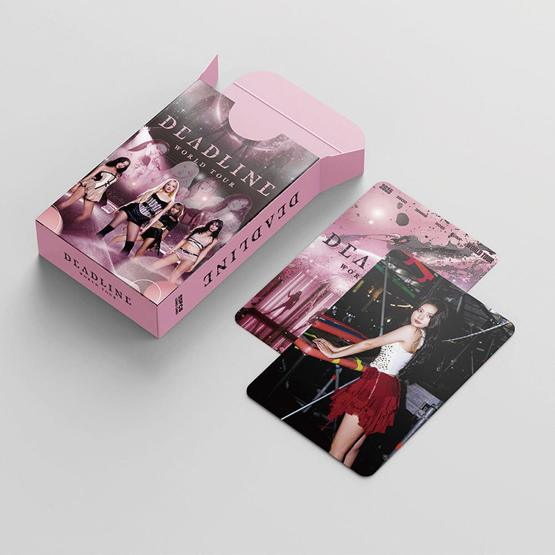 BLACKPINK DEADLINE ROSE トレカ 55pcs BLACKPINK LOMO Cartão DEADLINE Álbum Photocard De Coleção