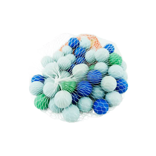 Kit 50 Bolinhas de Gude Cores Sortidas 16mm
