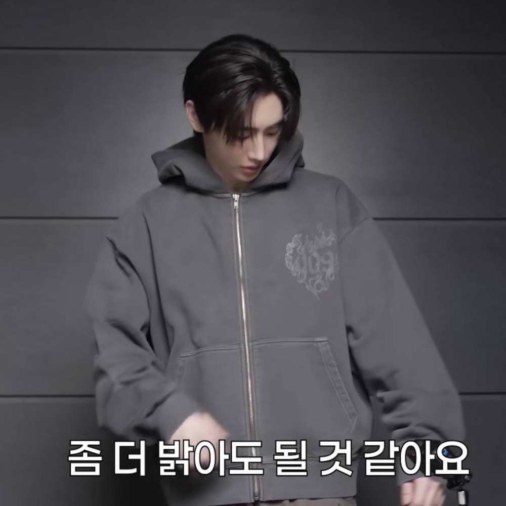 KPOP ENHYPEN SUNGHOON 109 Moletom Com Capuz Lavado Zíper Unissex