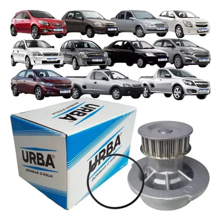 Bomba Água para Motor GM Chevrolet Celta / Corsa / Classic Cobalt Agile Meriva Montana / Onix / Prisma - 1.0 / 1.4 em Oferta na Shopee