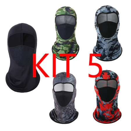 Balaclava Proteção Uv Máscara De Ciclismo De Pesca Capacete Facial Esportes Ao Ar Livre