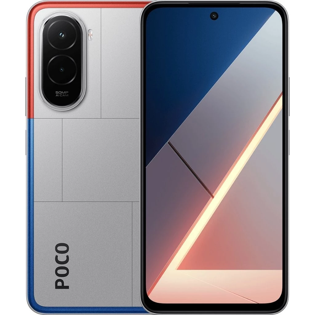 Smartphone Xiaomi POCO M7 4G 256GB 128GB Versão Global NFC (COM CAPINHA E PELÍCULA DE CORTESIA)