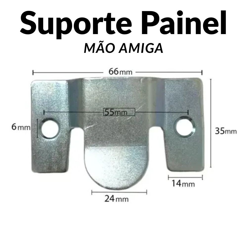 Suporte Mão Amiga Invisível Para Painel de TV, Cabeceira e Espelho - O ...