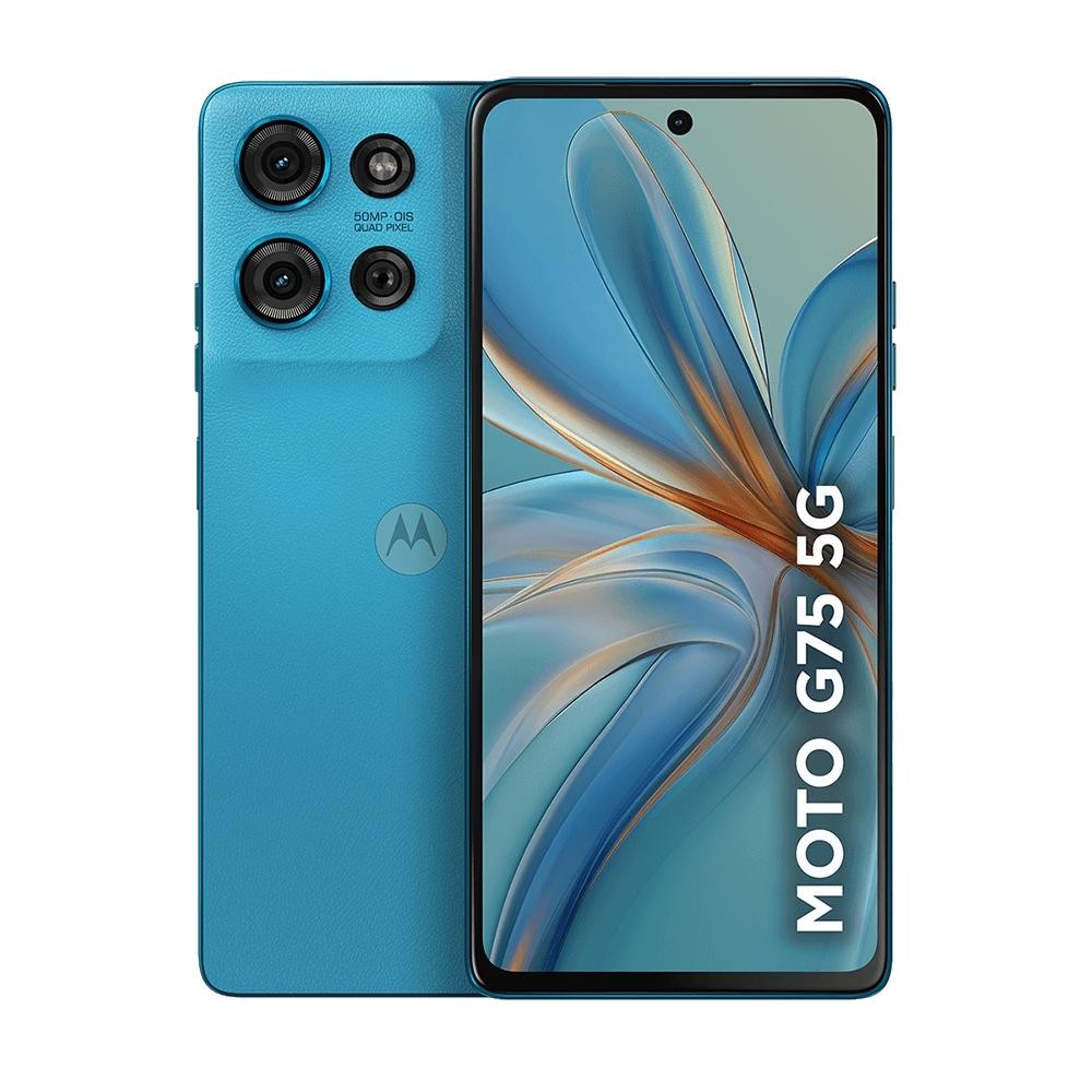 Smartphone Motorola Moto G75 5G 256GB 8GB RAM Câmera Traseira 50MP + 8MP Selfie 16MP 6.8" Azul + Ubook Livros Digitais | Shopee Brasil