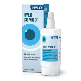 Colírio Lubrificante Hylo-Comod 10ml Pfizer 10ml Solução em Oferta na Shopee