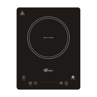 Cooktop Fischer 1 Boca Indução Mesa em Vitrocerâmica Preto 127V (26884-59096) em Oferta na Shopee