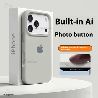 Capa anti-Sujeira De silicone Líquido Amigável À Pele Para iPhone 17 16 Pro Max Traseira De Proteção Antiderrapante E Qu