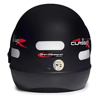 Capacete Fechado Automatico Taurus San Marino Preto Fosco