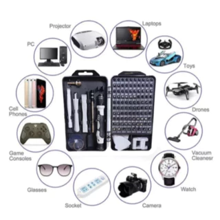 Kit Ferramenta 115 Chaves Precisão Celular / Notebook / Tablet