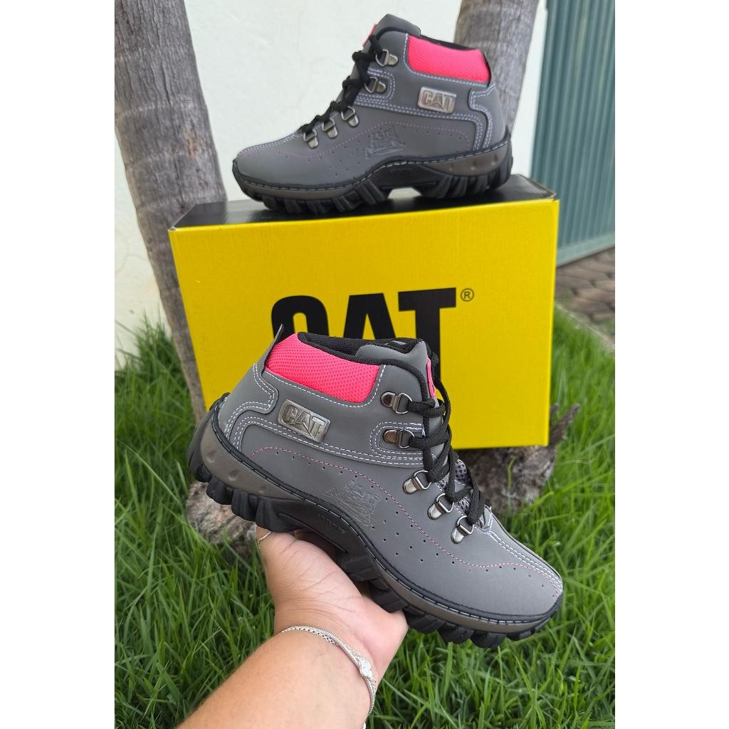 Bota masculina e feminina Resistente trabalho Caterpillar Cat Promoção ...