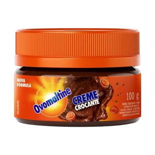 Creme Crocante Ovomaltine Achocolatado 100g em Oferta na Shopee
