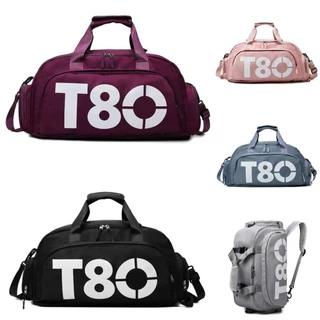 Mala Mochila T80  Fitness Ginástica Academia Blogueiro de Celebridades  De Viagem em Oferta na Shopee