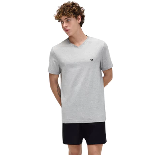 Pijama Masculino Liso Curto Hering Algodão em Oferta na Shopee