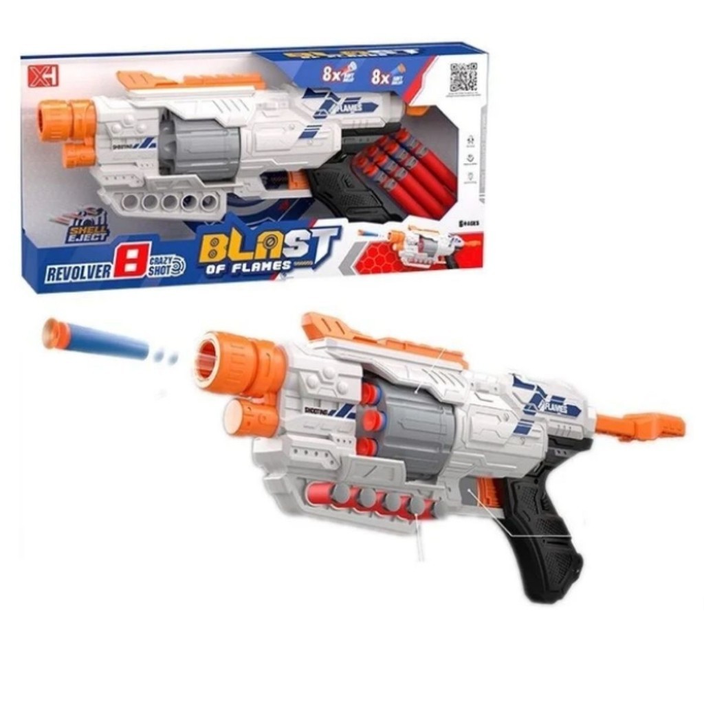 Lançador De Dardos - Armininha de brinquedo Estilo Nerf