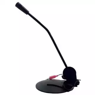 Microfone Para Pc De Mesa Com Base
