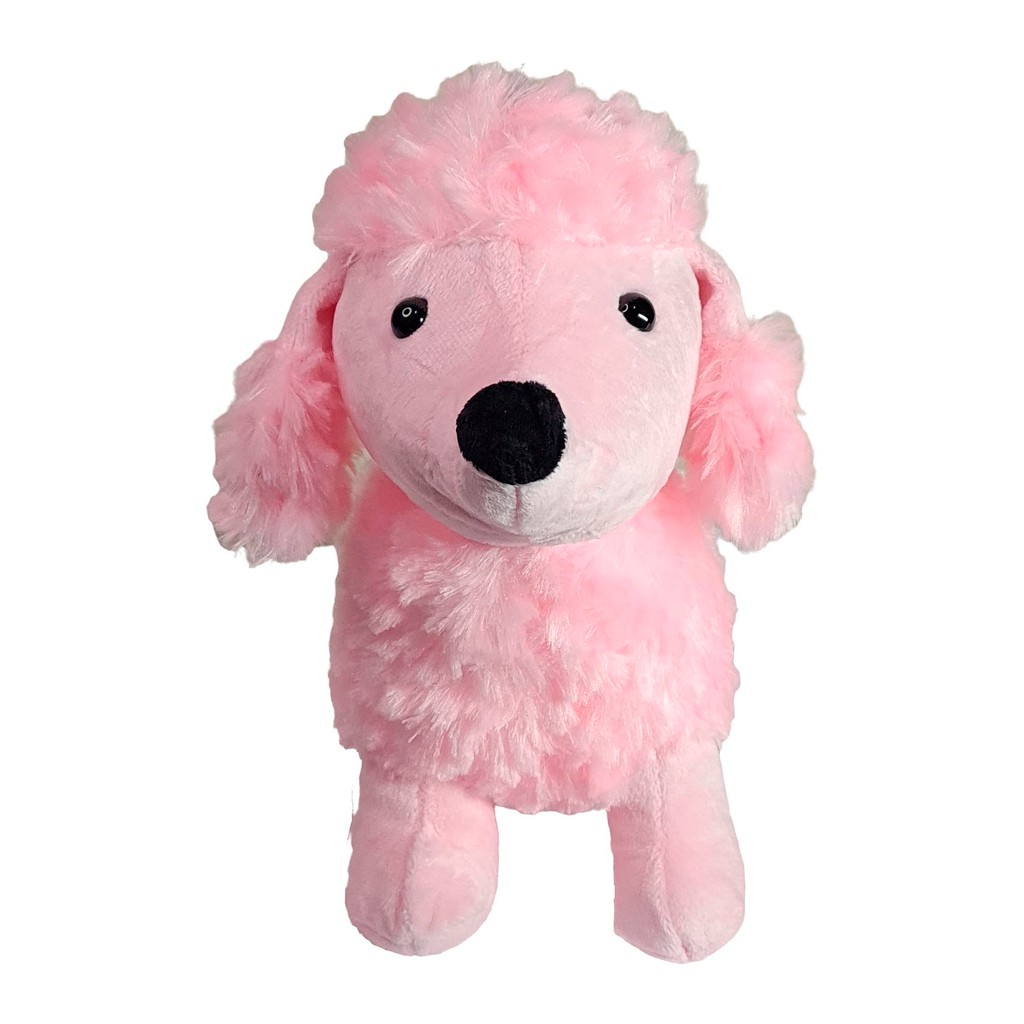 Cachorro De Pelúcia Comprido 36Cms - Rosa | Shopee Brasil