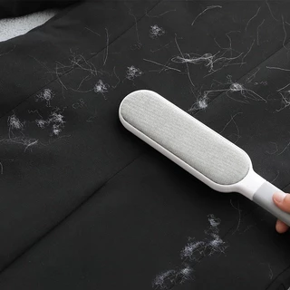 Escova Mágica Tira Pelos Pet Cães Gatos Para Roupas Sofás Tapetes Tecidos Autolimpante Dupla Face