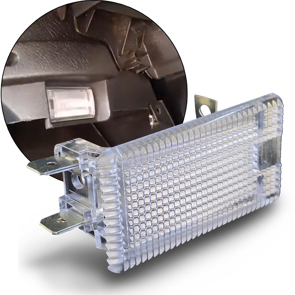 Lanterna Luz Porta-Malas Ford Fiesta 2002 até 2012 Cortesia