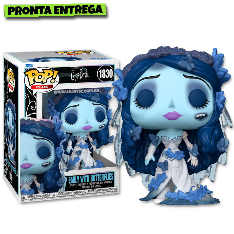 Funko Pop! Plus Tim Burton's Corpse Bride - Emily with Butterflies #1830 - Pops Portal