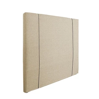 Cabeceira de Casal Estofada Herval Plan, Linho Bege em Oferta na Shopee