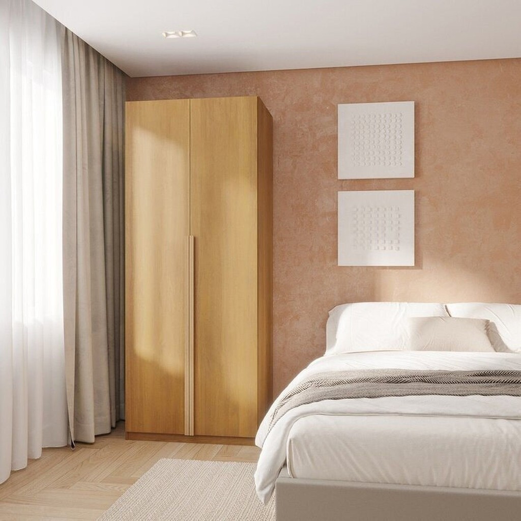 Guarda-roupa Modular 80cm com Portas e Gaveteiro Jade CabeCasa ...