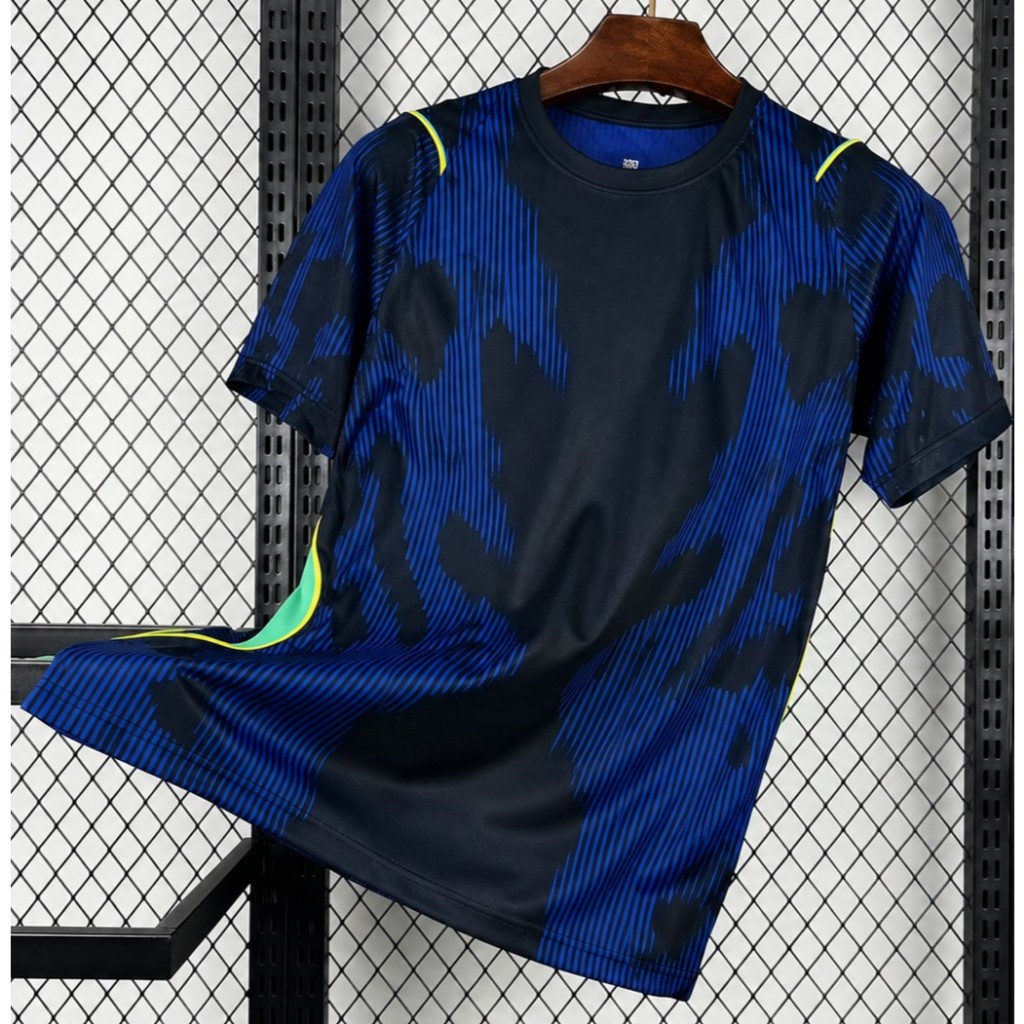 Camisa Azul Brasil 2026 Masculina Futebol Performance | Shopee Brasil