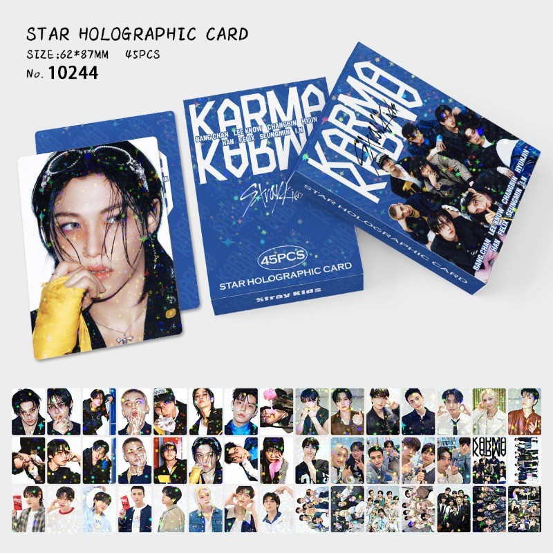 Straykids フィリックス KARMA DO IT 特典トレカ15枚セット Karma Card StrayKids Photocard Lomocard Álbum DO IT Stray Kids