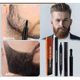 Preenchimento de Barba Masculina - Kit de Preenchimento de Barba à Prova d'Água - Longa Duração